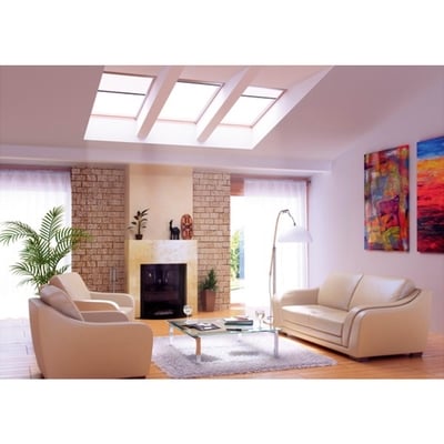 Fakro Fixed Deck-Mounted Skylight with Laminated Low-E366 Glass