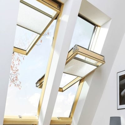 Fakro FPP-V L3 preSelect Pivot Deck-Mounted Roof Window with Laminated Low-E Glass