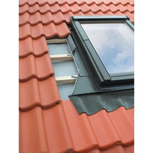 Load image into Gallery viewer, Fakro Aluminum High-Profile Tile Roof Flashing Kit for Deck Mount Skylight

