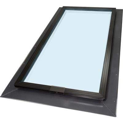 Fixed Self Flashing Tempered Skylight - Clear Glass Skylight