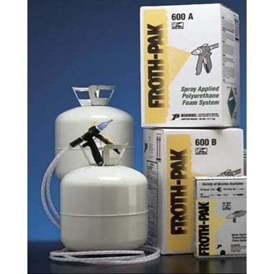 DOW FROTH-PAK 600 Board-Foot Kit (1.75 PCF) Froth-Pak