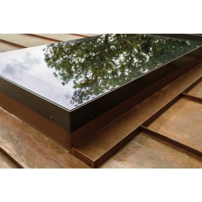 Fakro Fixed Curb-Mounted Skylight with Laminated Low-E366 Glass