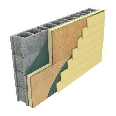 Hunter Xci Ply (5/8" Ply Attached) Polyiso Rigid Insulation Panel - All Sizes Shop By Product Brand