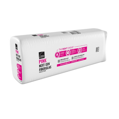 Owens Corning R-19 Foil Faced Fiberglass Insulation Batts - All Sizes