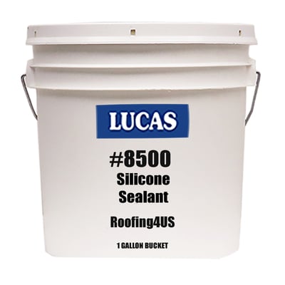 Lucas #8500 100% Silicone Sealant Tube - High Solids - Neutral Cure