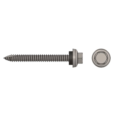 ¼-14 2.5 In Wood Screw - Box of 250