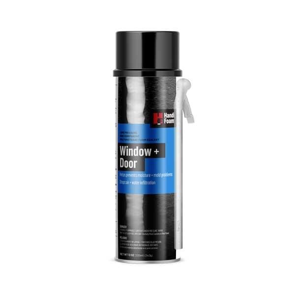 HandiFoam Window & Door Straw Foam Sealant 12 OZ (340G)(12 cans per case) Canister Foam