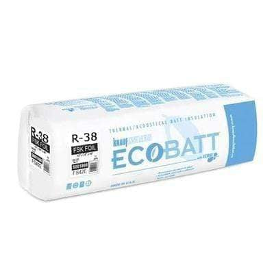 Knauf Ecobatt R-38 FSK-25 Fiberglass Insulation Batts - All Sizes Batts