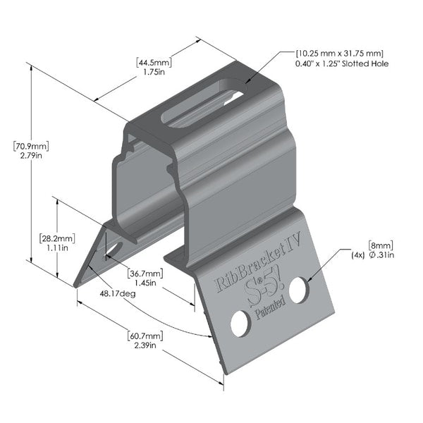 RibBracket IV for Roof Profiles
