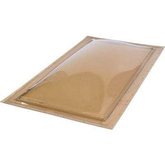 Fixed Self Flashing Impact Polycarbonate Skylight - Bronze/Clear