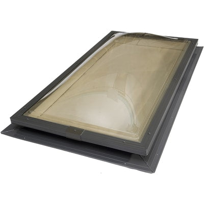 Self Flashing Polycarbonate Skylight - Bronze/Clear