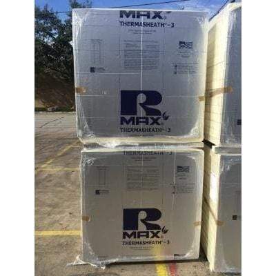 RMax Thermasheath 3 4ft x 8ft Polyiso Rigid Foam Insulation Board - All Sizes Rigid Insulation