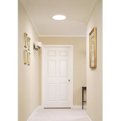 Velux 14 in. Flat Glass Rigid Sun Tunnel with Low Profile Metal Flashing
