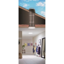 Load image into Gallery viewer, Velux Rigid Sun Tunnel with Acrylic Dome and Pitched Metal Flashing

